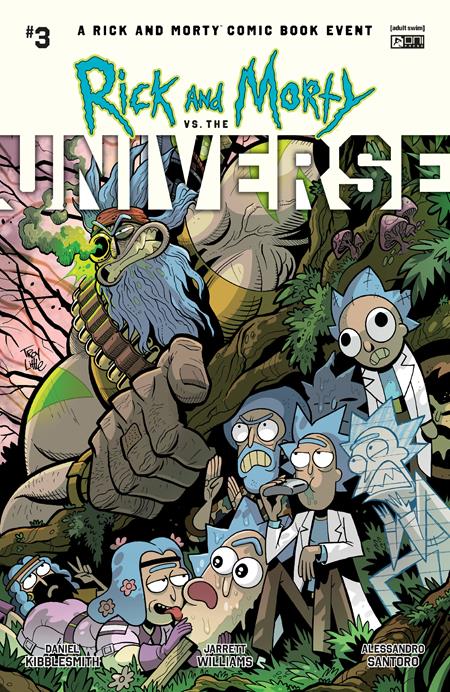 RICK AND MORTY VS THE UNIVERSE #3 (OF 4) (Limit 2 Per Cover) (rel:09/24)