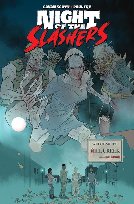 NIGHT OF THE SLASHERS TP VOL 01 (MR) (Limit 2 Per Cover) (rel:05/14)