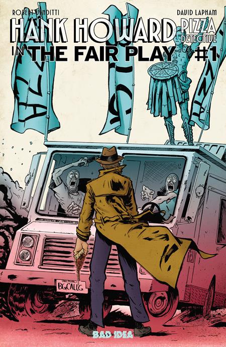 HANK HOWARD PIZZA DETECTIVE THE FAIR PLAY #1 (ONE SHOT) (Limit 1 Per Cover) (rel:08/05)