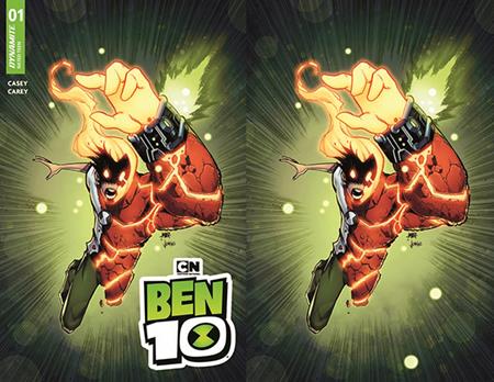 BEN 10 #1 (Limit 1 Per Customer) CVRS ZI & ZJ CHRIS !MBER HEATBLAST DYNAMITE COM EXCLUSIVE (BUNDLE OF 2) VAR (rel:09/09)
