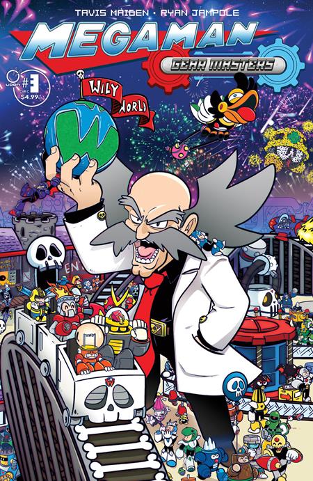 MEGA MAN GEAR MASTERS #3 (OF 5) (Limit 2 Per Cover) (rel:11/25)