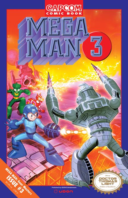 MEGA MAN GEAR MASTERS #3 (OF 5) CVR D INC 1:5 GENZOMAN VAR (Limit 1 Per Customer) (rel:11/25)