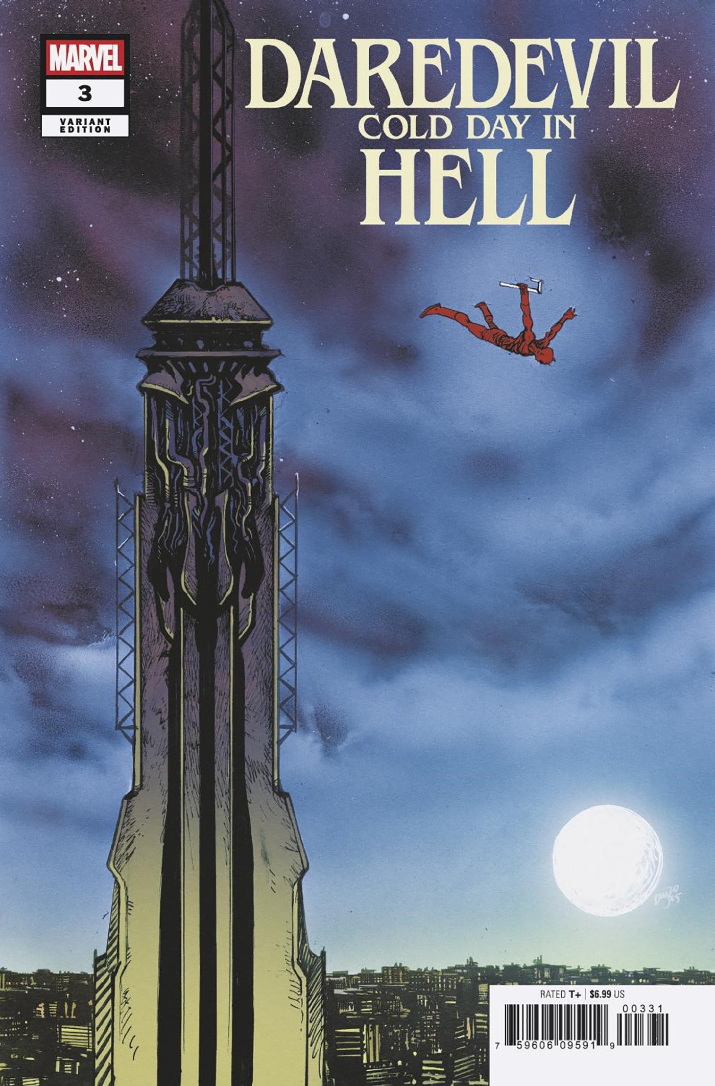DAREDEVIL: COLD DAY IN HELL #3 (Limit 2 Per Cover) (rel:08/06)~