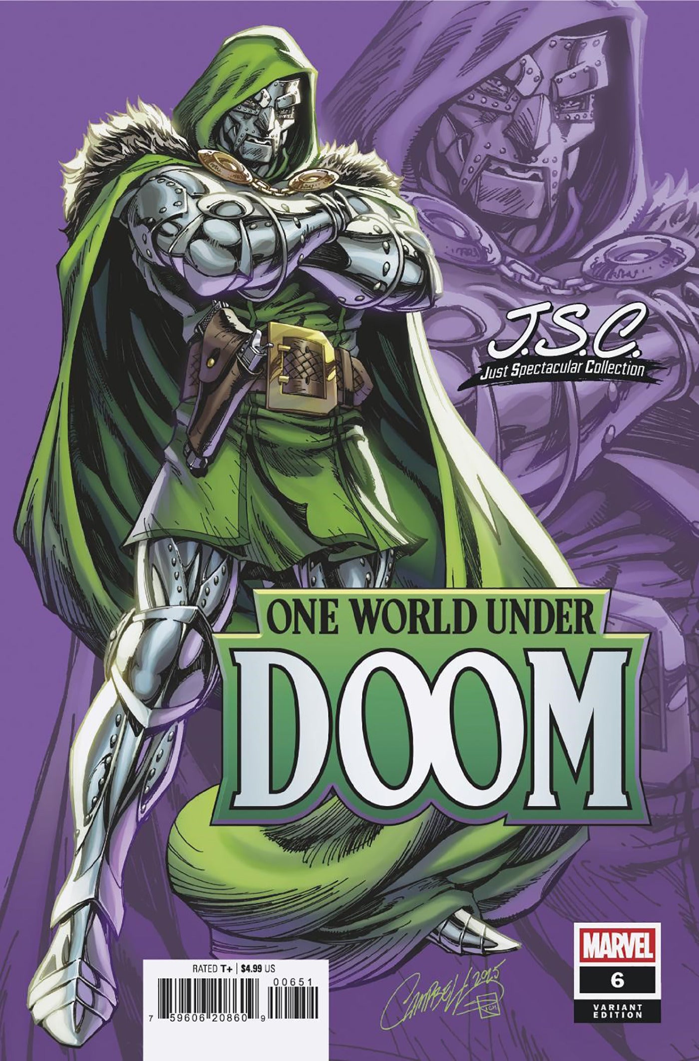 ONE WORLD UNDER DOOM #6 (Limit 2 Per Cover) (rel:08/06)~