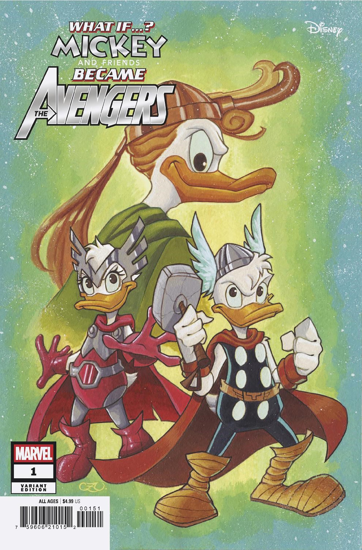 MARVEL & DISNEY: WHAT IF...? MICKEY & FRIENDS BECAME THE AVENGERS #1 (rel:03/05)~