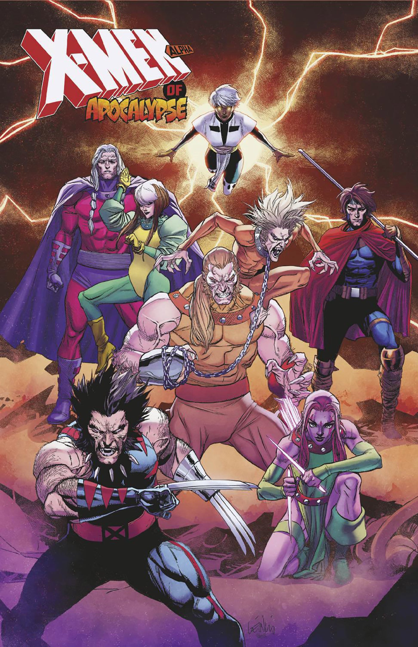 X-MEN OF APOCALYPSE ALPHA #1 (Limit 2 Per Cover) (rel:09/10)~