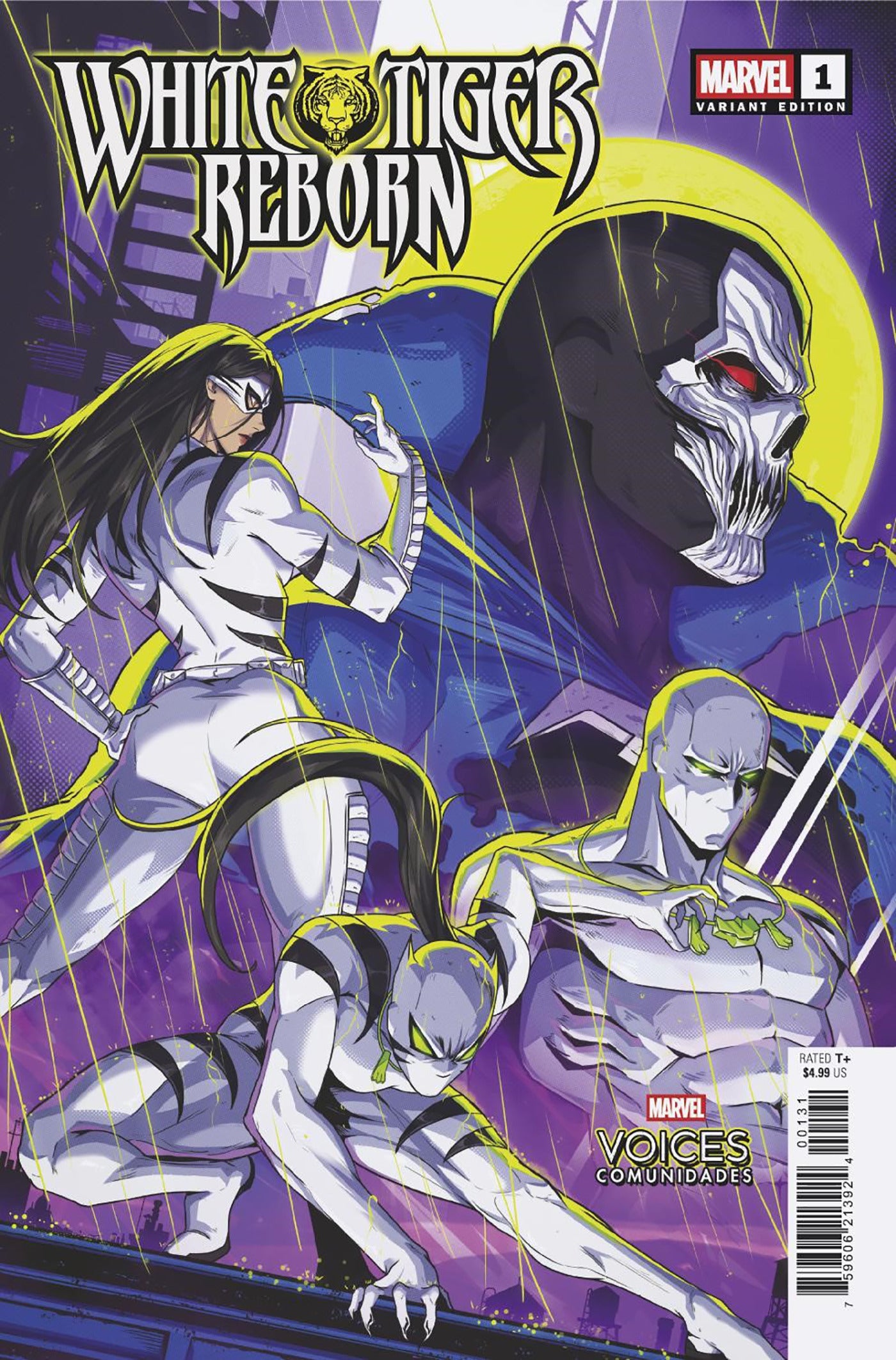 WHITE TIGER: REBORN #1 (Limit 2 Per Cover) (rel:10/01)~
