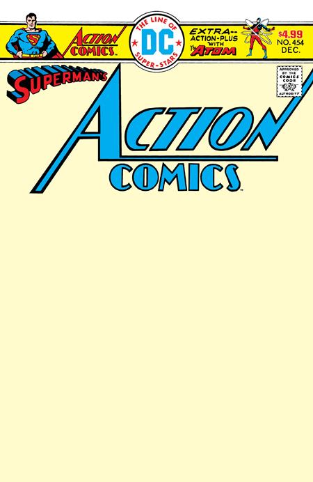 ACTION COMICS #454 FACSIMILE EDITION (Limit 2 Per Cover) (rel:04/08)~