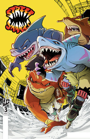 Street Sharks #3 (Limit 2 Per Cover) (rel:12/10)