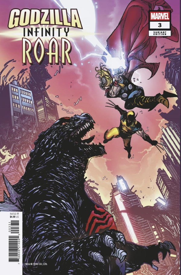 GODZILLA: INFINITY ROAR #3 (Limit 2 Per Cover) (rel:04/15)~
