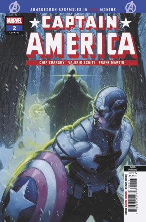 CAPTAIN AMERICA #2 BEN HARVEY 3RD PRINTING VARIANT (Limit 2 Per Cover) (rel:01/28)
