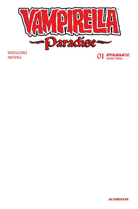 VAMPIRELLA PARADISE #1 (Limit 2 Per Cover) (rel:11/18)