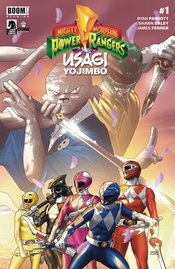 MIGHTY MORPHIN POWER RANGERS USAGI YOJIMBO #1 (rel:9/25)
