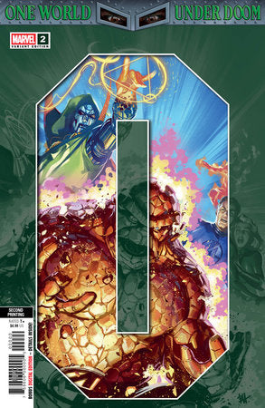 ONE WORLD UNDER DOOM #1 3rd, #2 2nd, #3 2nd, #4 2nd printing connecting set (Limit One))