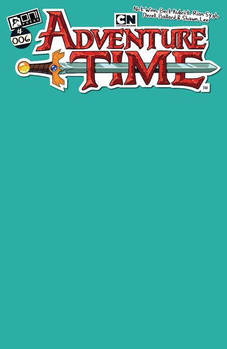 ADVENTURE TIME (2025) #6 (Limit 2 Per Cover) (rel:10/01)