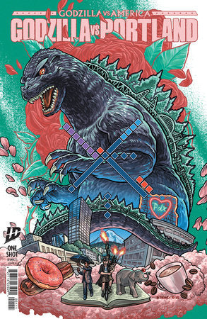 Godzilla Vs. America: Portland (Limit 2 Per Cover) (rel:03/11)~