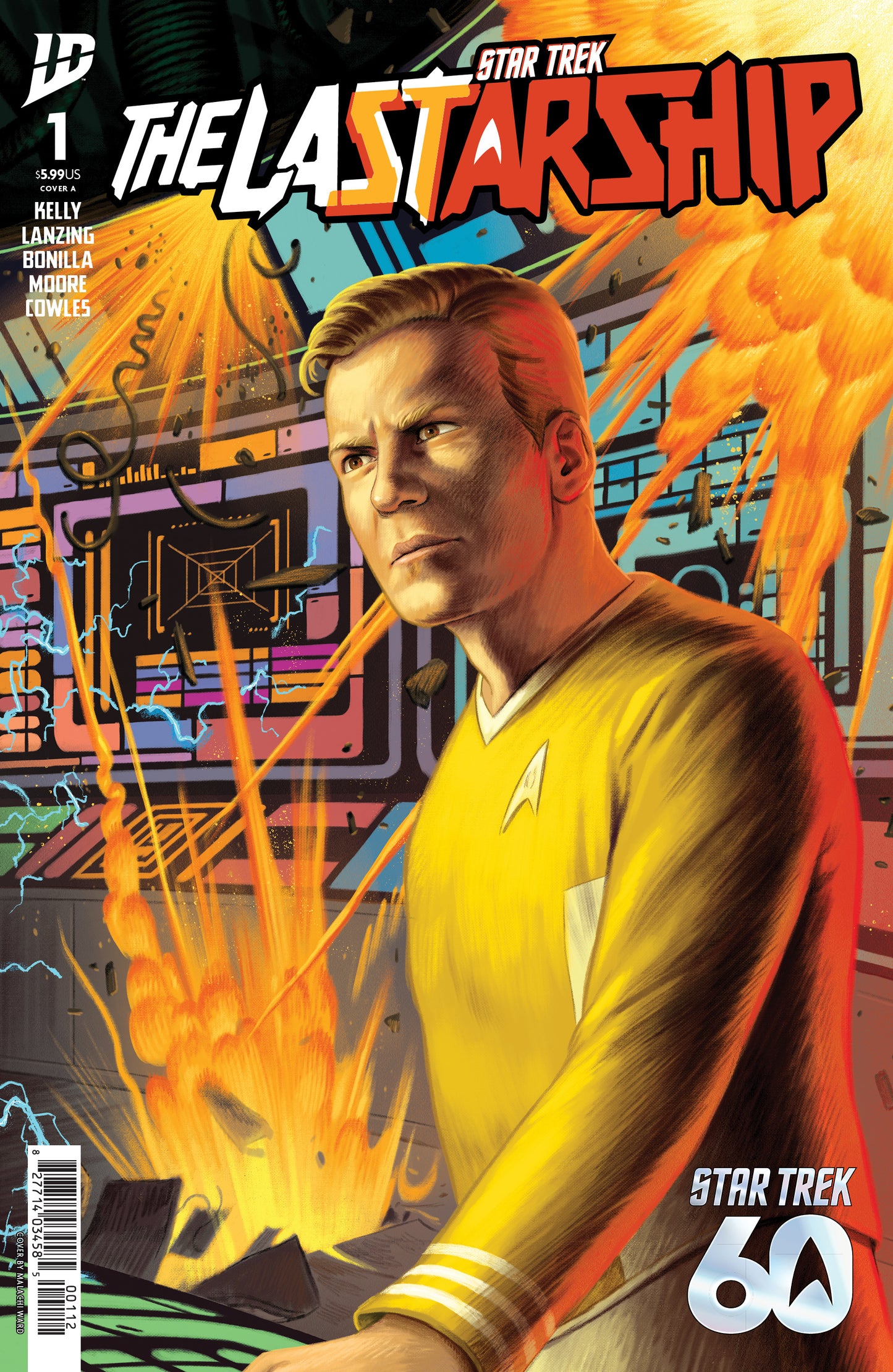 Star Trek: The Last Starship #1 Cover A 2nd Printing (Ward) (Limit 2 Per Cover) (rel:01/07)