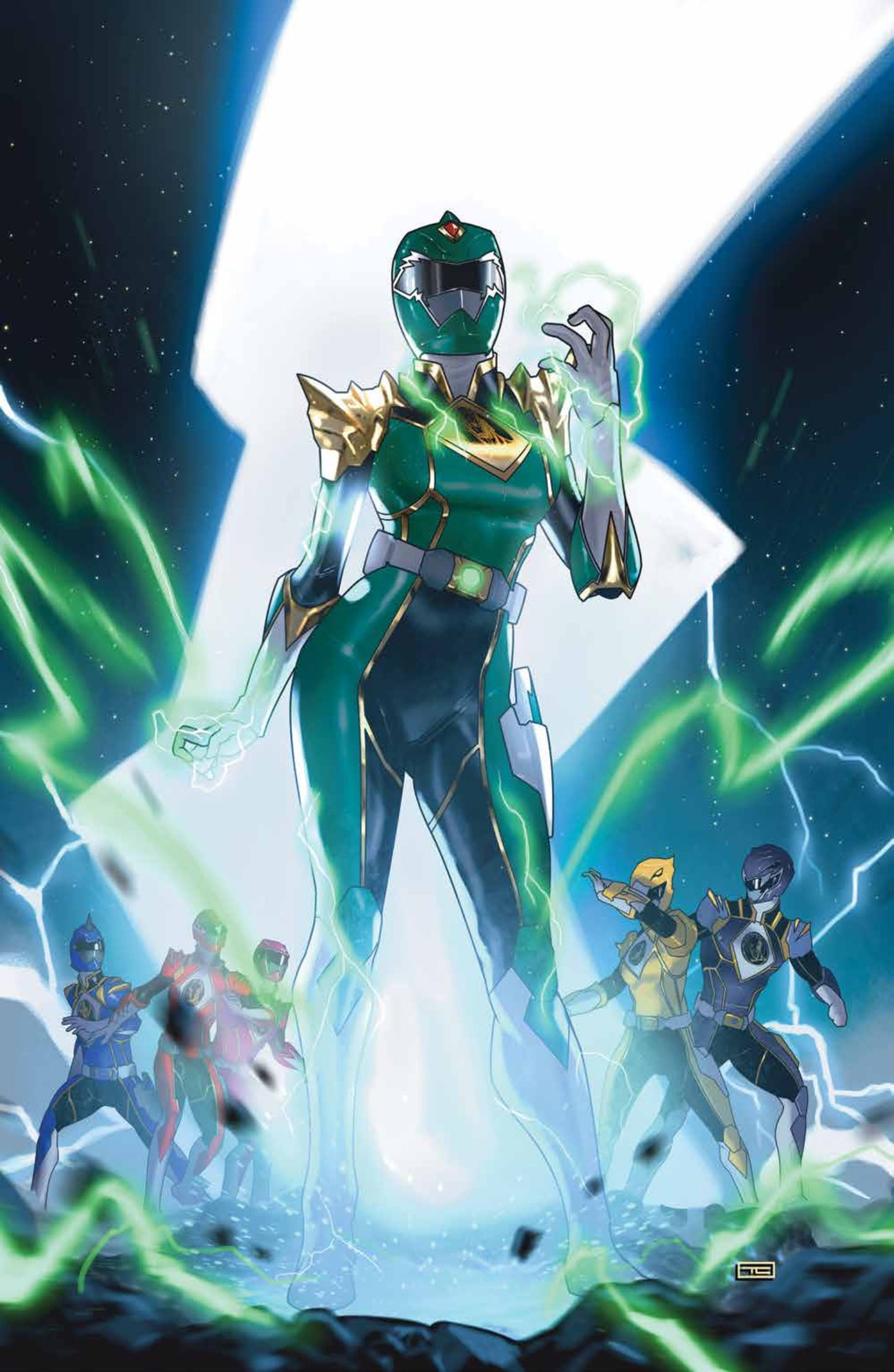 Power Rangers Prime #9 I Unlockable Variant (Full Art, Clarke) (rel:08/06)