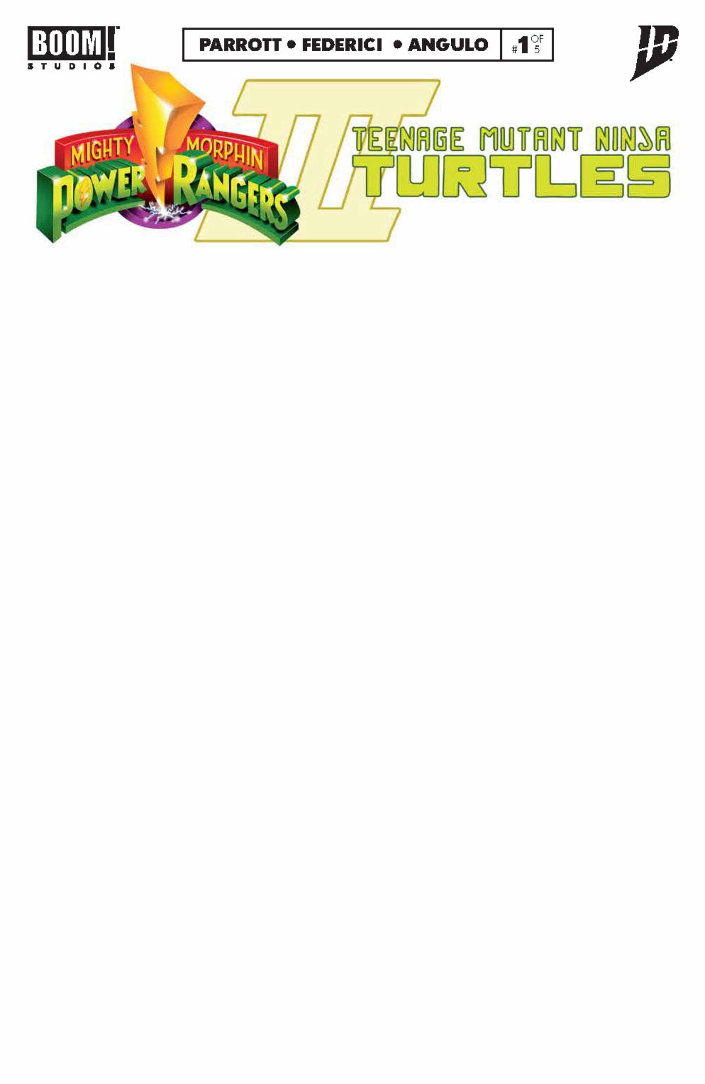 Mighty Morphin Power Rangers/ Teenage Mutant Ninja Turtles III #1 (Limit 2 Per Cover) (rel:08/13)~