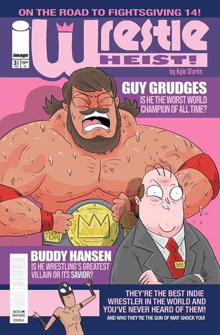 WRESTLE HEIST #3 (OF 5) (MR) (Limit 2 Per Cover) (rel:02/25)~