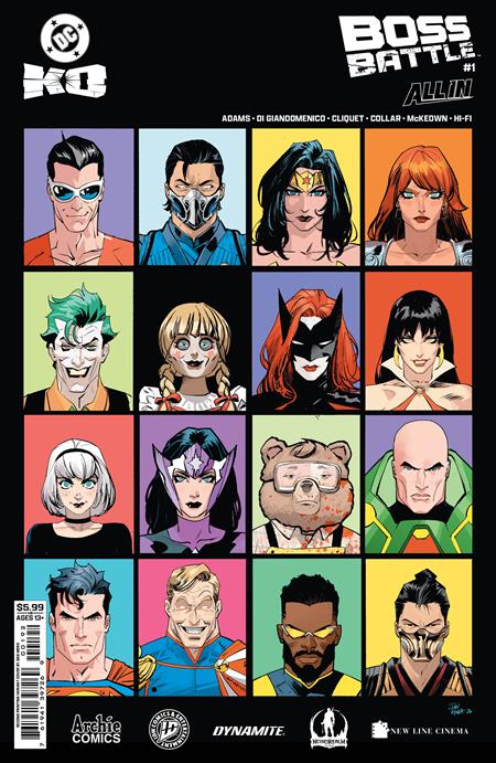 DC K.O. BOSS BATTLE #1 (ONE SHOT) Second Printing (Limit 2 Per Cover) (rel:04/29)~