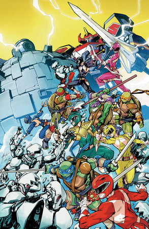 Mighty Morphin Power Rangers/Teenage Mutant Ninja Turtles III #4 (Limit 2 Per Cover) (rel:01/21)