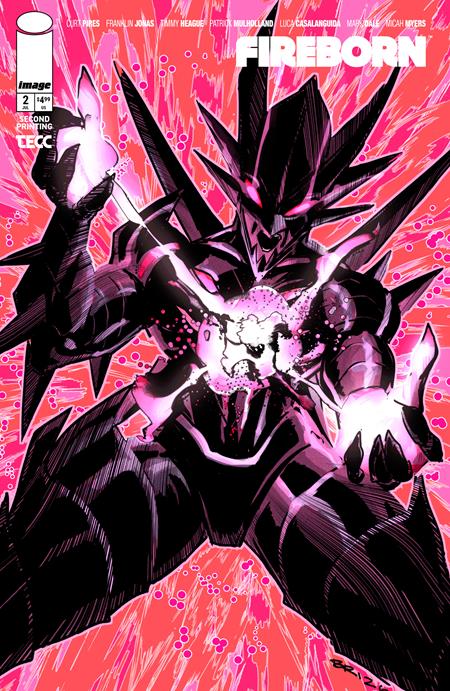 FIREBORN #2 2ND PTG (Limit 1 Per Cover) (rel:07/01)