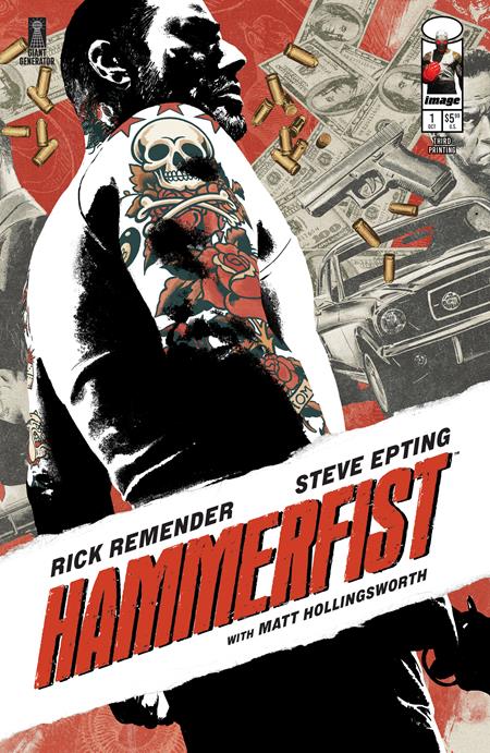 HAMMERFIST #1 3RD PTG (MR) (Limit 1 Per Cover) (rel:10/21)
