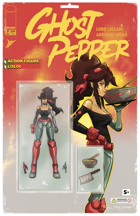 GHOST PEPPER #7 (Limit 1 Per Customer) CVR C INC 1:10 FREDERIC PHAM CHUONG ACTION FIGURE VAR (rel:01/21)