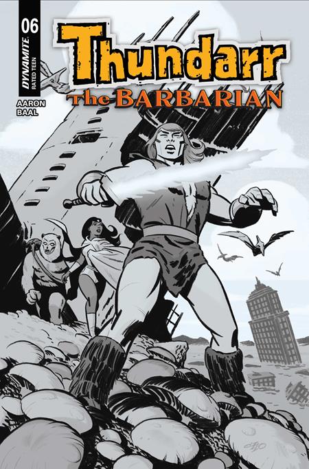 THUNDARR THE BARBARIAN #6 CVR F INC 1:10 MICHAEL CHO LINE ART VAR (Limit 1 Per Customer) (rel:07/29)