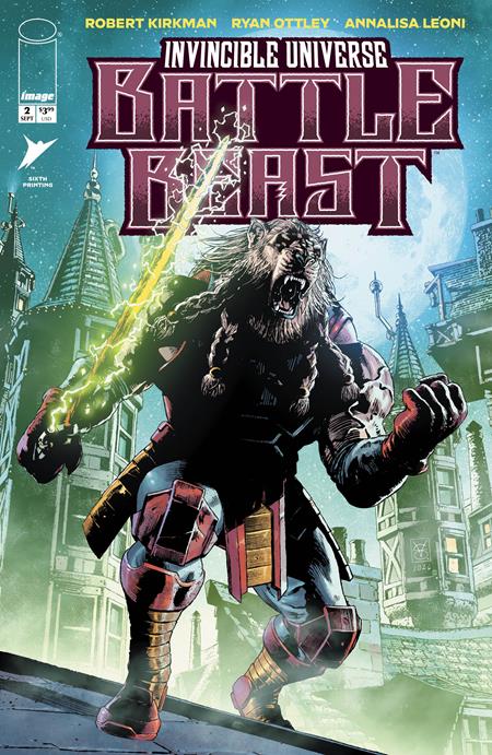 INVINCIBLE UNIVERSE BATTLE BEAST #2 6TH PTG (Limit 1 Per Cover) (rel:09/30)