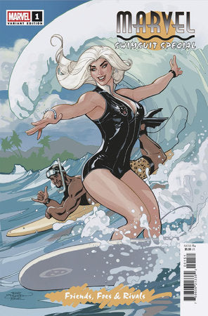 MARVEL SWIMSUIT SPECIAL: FRIENDS, FOES & RIVALS #1 (Limit 2 Per Cover) (rel:07/09)~