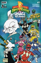 MIGHTY MORPHIN POWER RANGERS USAGI YOJIMBO #1 (rel:9/25)