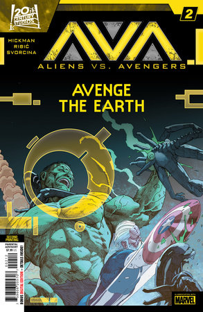 ALIENS VS. AVENGERS #2 ESAD RIBIC 2ND PRINTING VARIANT (rel:01/01)^
