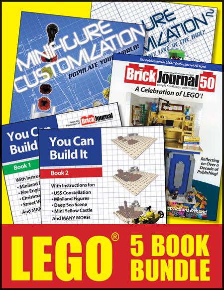 LEGO 5 BOOK BUNDLE TP (Limit 2 Per Cover) (rel:07/30)