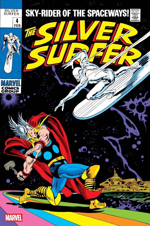 SILVER SURFER #4 FACSIMILE EDITION (Limit 2 Per Cover) (rel:06/17)