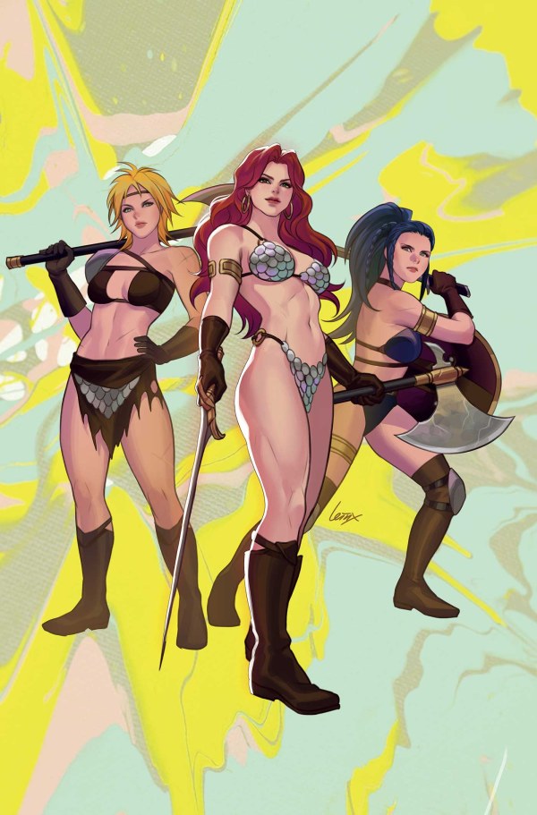 RED SONJA SHE DEVIL WITH A SWORD #2 CVR R INC 1:7 LEIRIX LI K POP HOMAGE VIRGIN VAR (Limit 1 Per Customer) (rel:06/10)