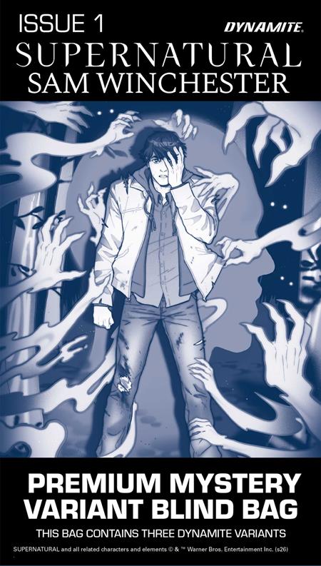 SUPERNATURAL SAM WINCHESTER #1 (Limit 2 Per Cover) CVR H PREMIUM MYSTERY BLIND BAG VAR (rel:10/21)