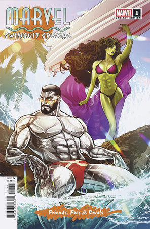 MARVEL SWIMSUIT SPECIAL: FRIENDS, FOES & RIVALS #1 (Limit 2 Per Cover) (rel:07/09)~