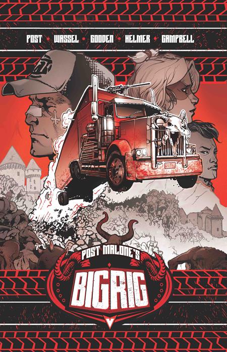 POST MALONES BIG RIG TP VOL 01 DIRECT MARKET EXCLUSIVE CVR (MR) (Limit 2 Per Cover) (rel:04/08)