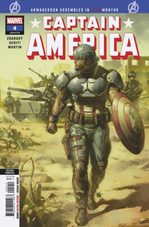 CAPTAIN AMERICA #4 BEN HARVEY 2ND PRINTING VARIANT (Limit 2 Per Cover) (rel:01/28)
