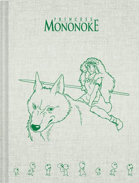 STUDIO GHIBLI PRINCESS MONONOKE NOTEBOOK HC (Limit 1 Per Cover) (rel:07/29)
