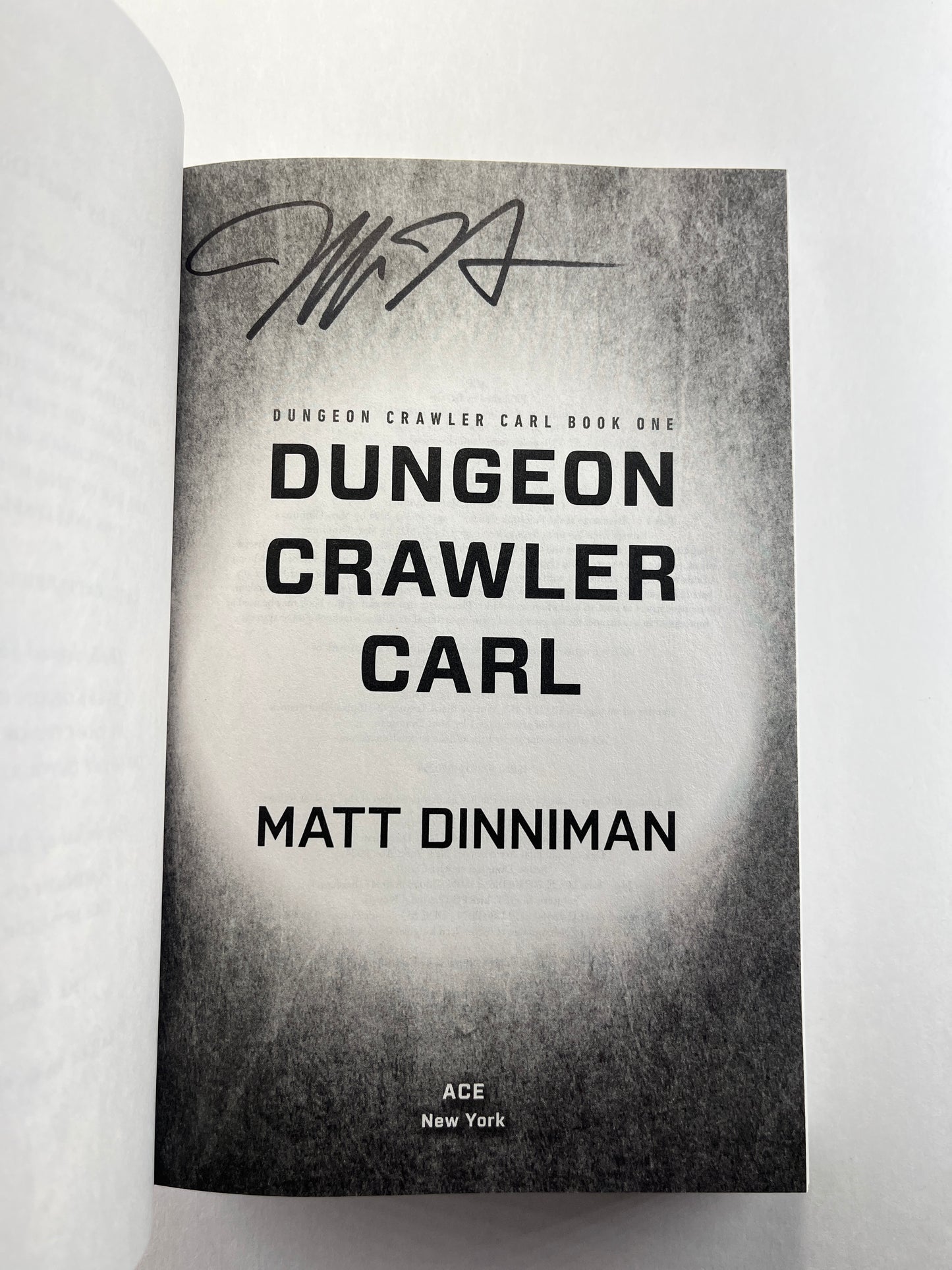 Dungeon Crawler Carl (6th print) (Signed by Jeff Hays, Narrator of Dungeon Crawler Carl)