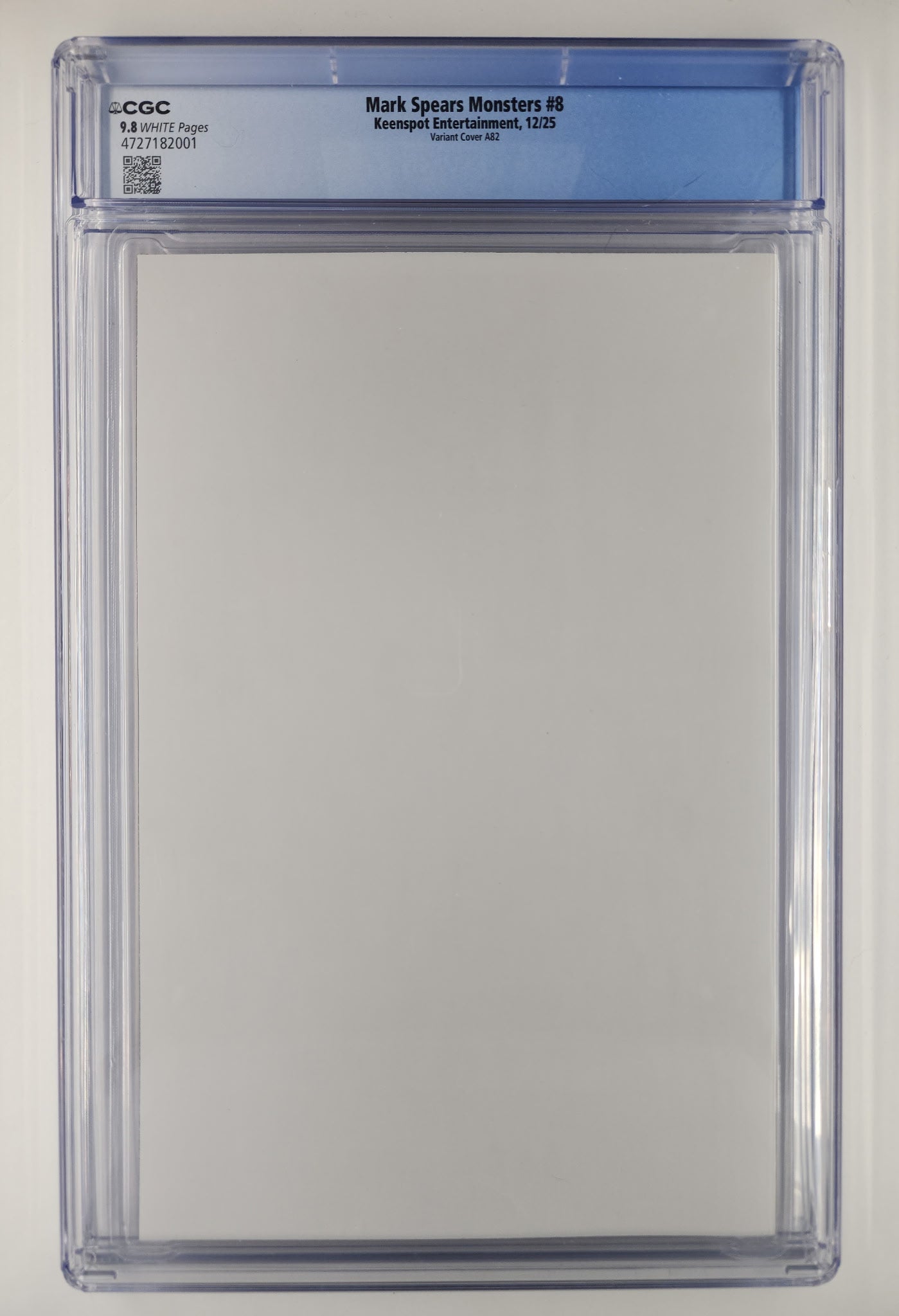 Mark Spears Monsters #8 Mark Spears A82 Krampus Naughty List Variant CGC 9.8 (Dec 2025) (Ultra Rare Blind Bag Exclusive 1 of 25)