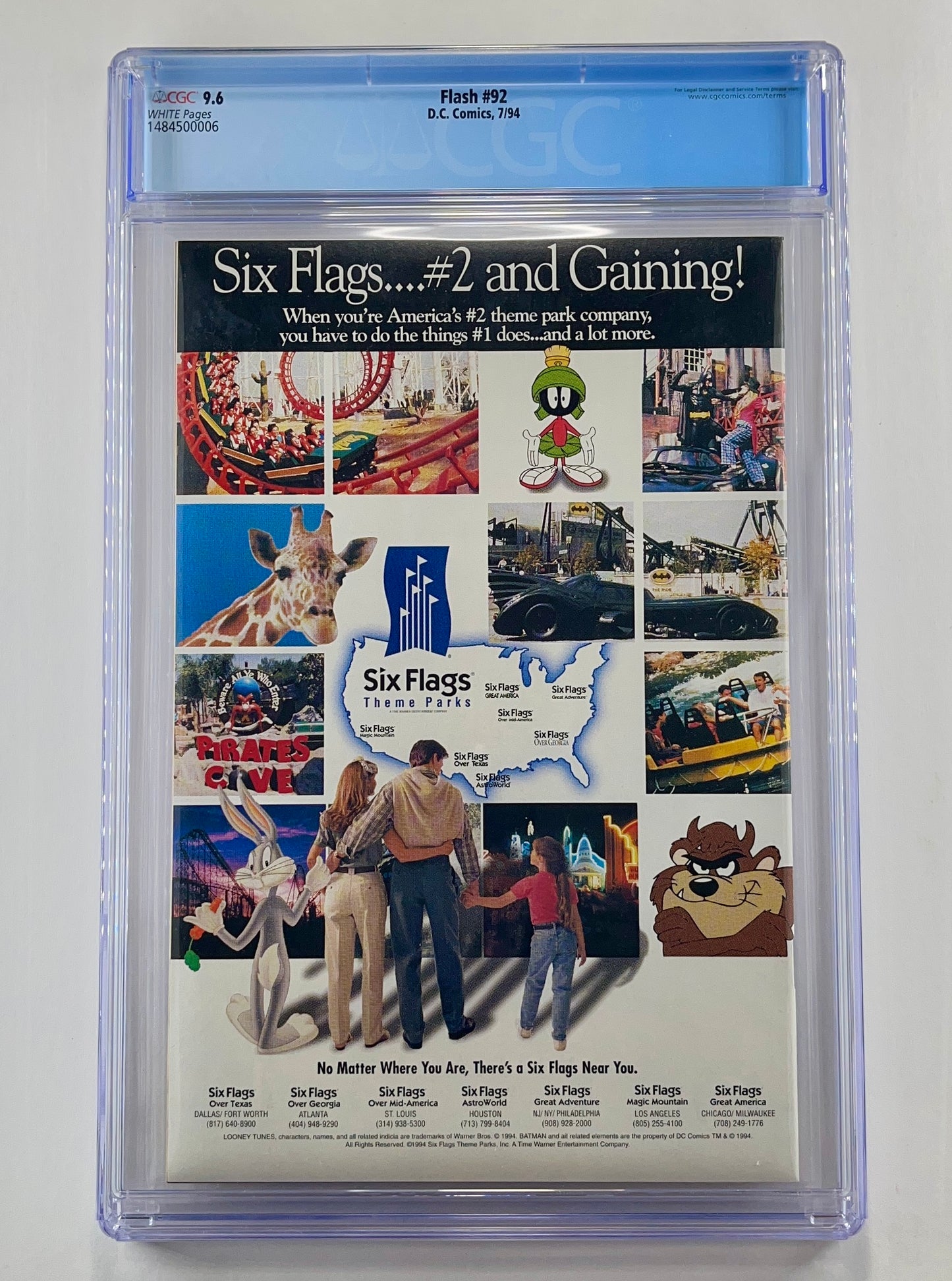 The Flash #92 CGC 9.6 (Jul 1994) (First Impulse)
