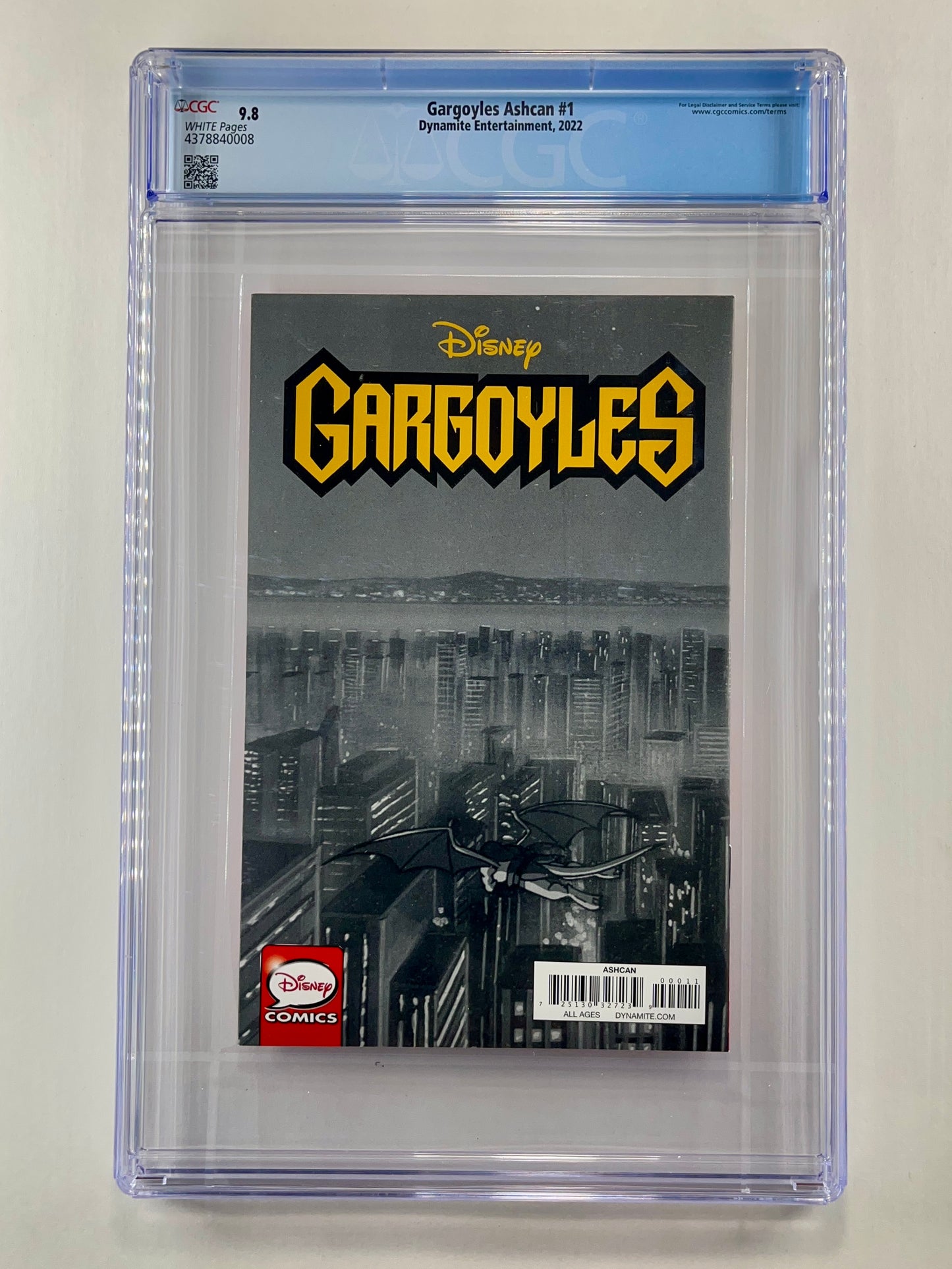 Gargoyles Ashcan #1 CGC 9.8 (2022)