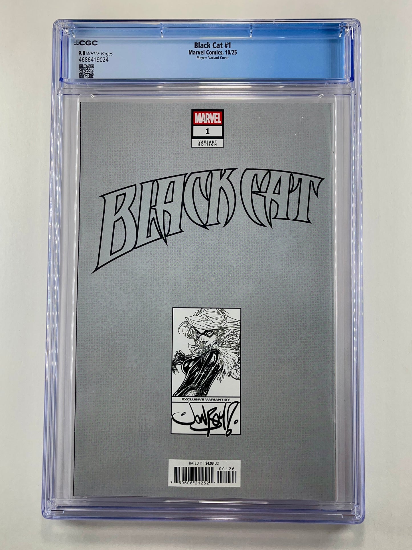 Black Cat #1 FanExpo Canada 2025 Jonboy Meyers Variant CGC 9.8 (Oct 2025)