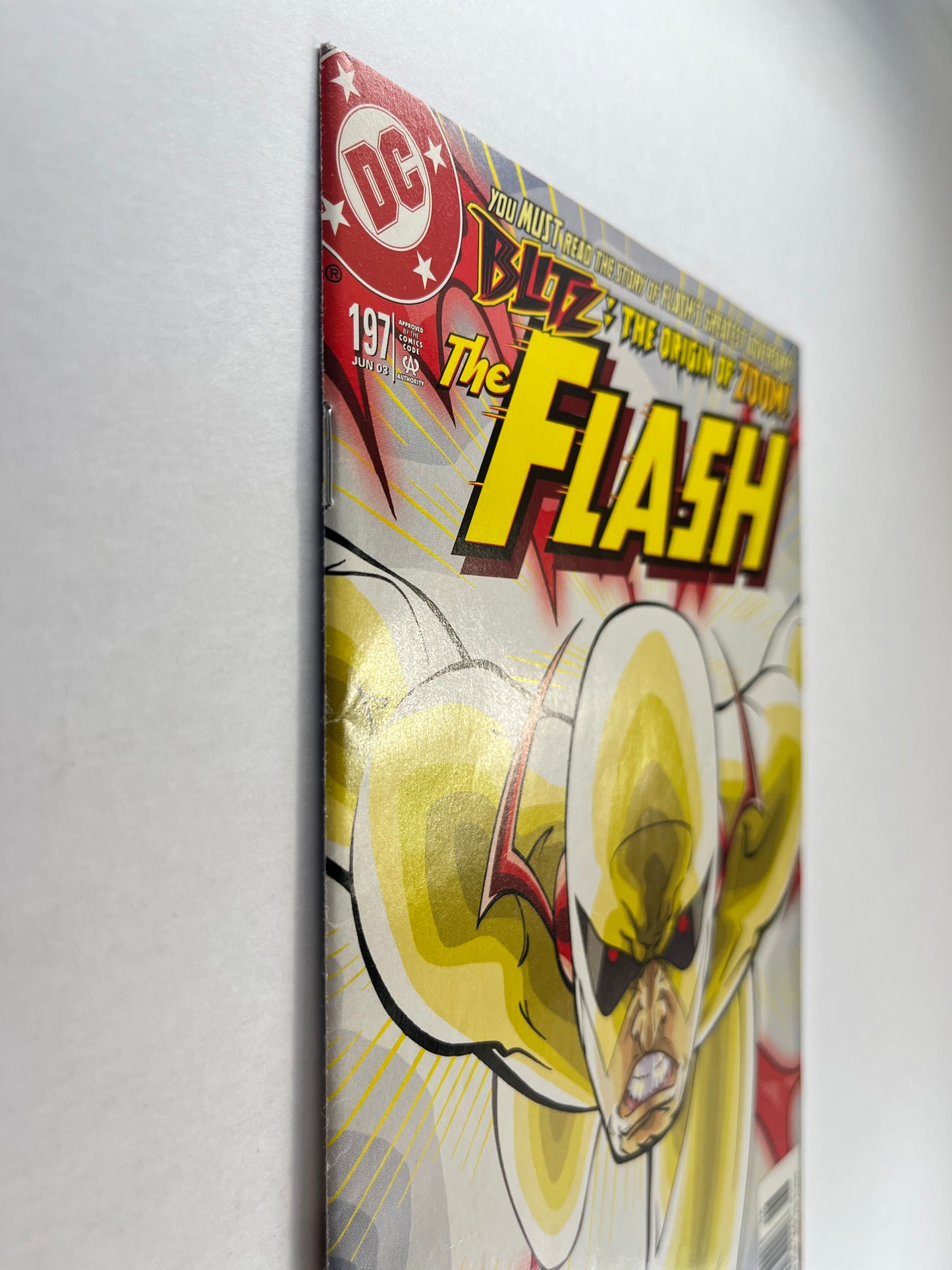 The Flash #197 Newsstand Edition (Jun 2003) (1st Zoom)