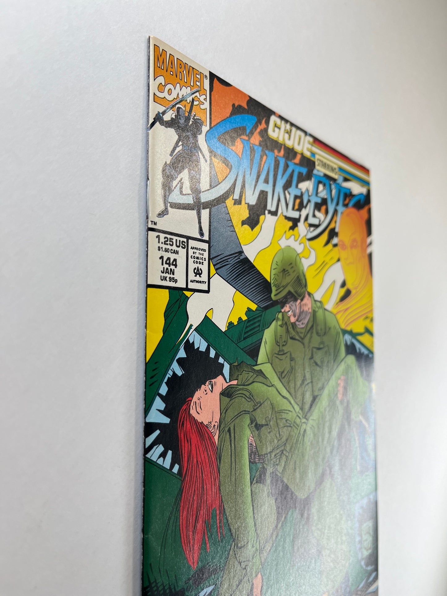 G.I. Joe: A Real American Hero #144 (Jan 1994) (Origin Snake-Eyes) (Low Print Run)