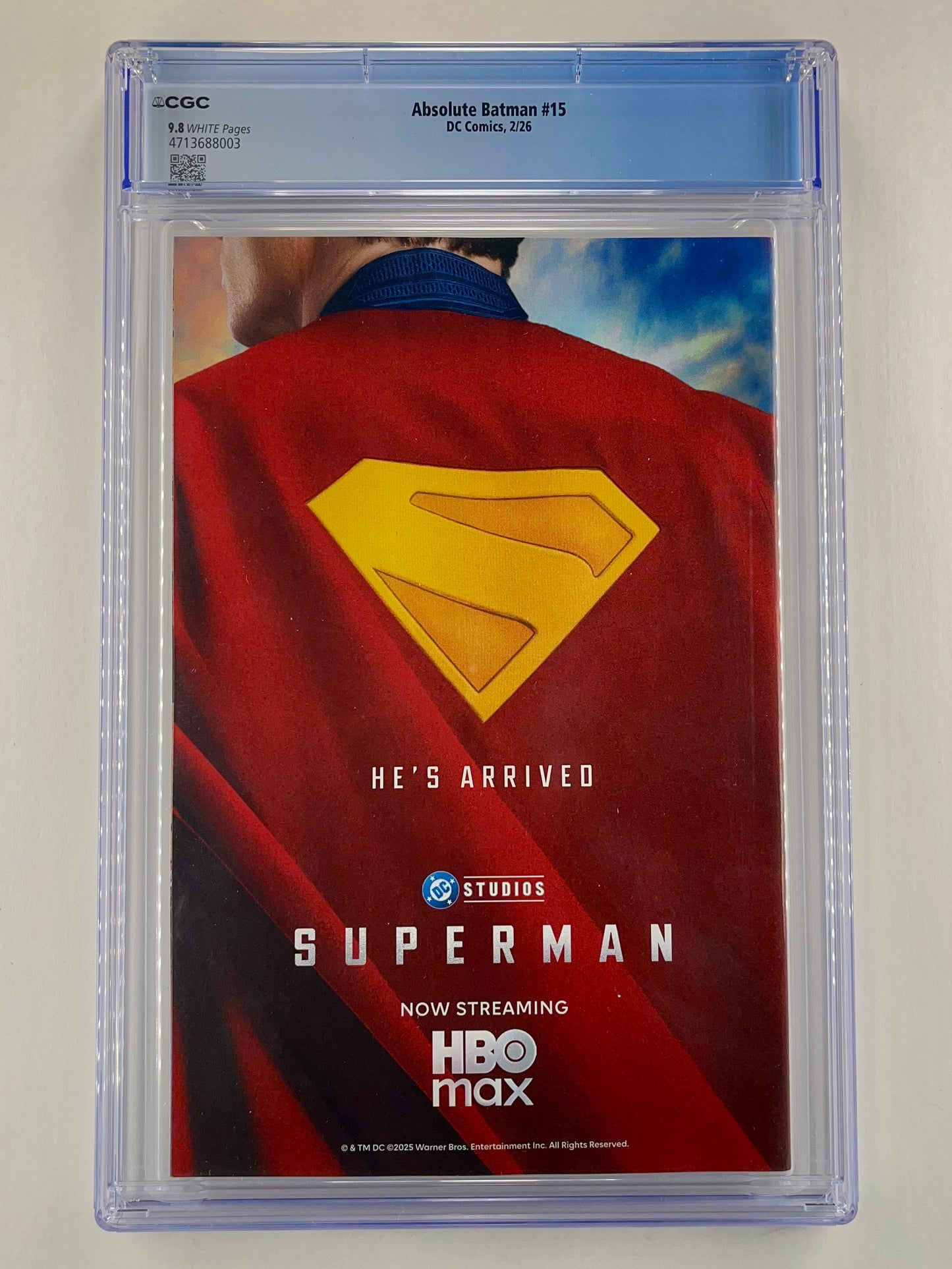 Absolute Batman #15 CGC 9.8 (Dec 2025)